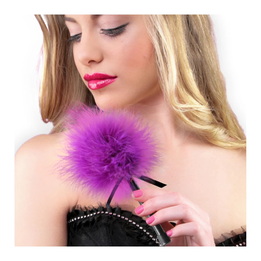 SECRETPLAY - DUSTER MARABOU ROSE VIOLET